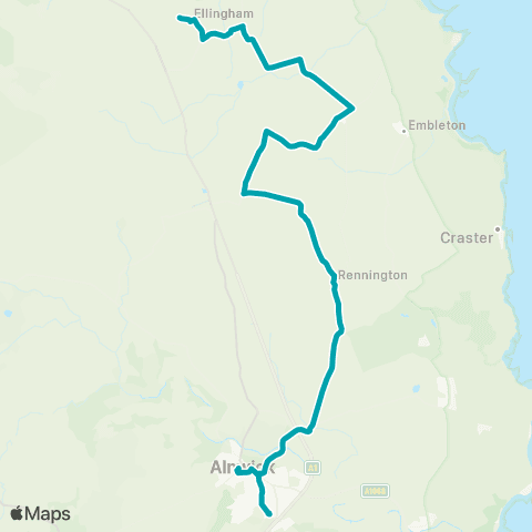 Arriva North East Bus Station - Packhorse map