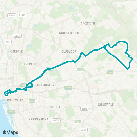 Arriva North West Queen Square Bus Sta - Queen Square Bus Sta map