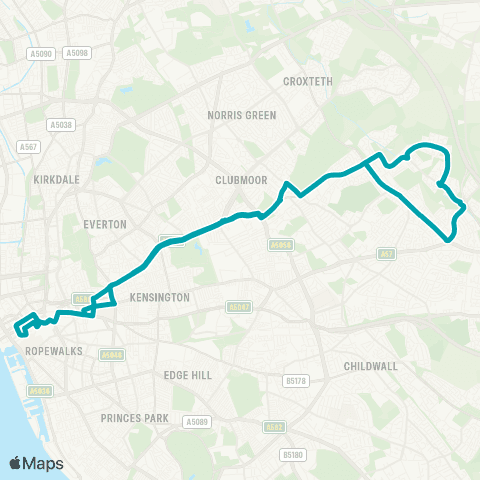 Arriva North West Queen Square Bus Sta - Queen Square Bus Sta map