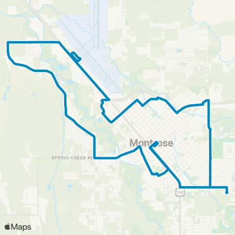 All Points Transit Residential Rider map