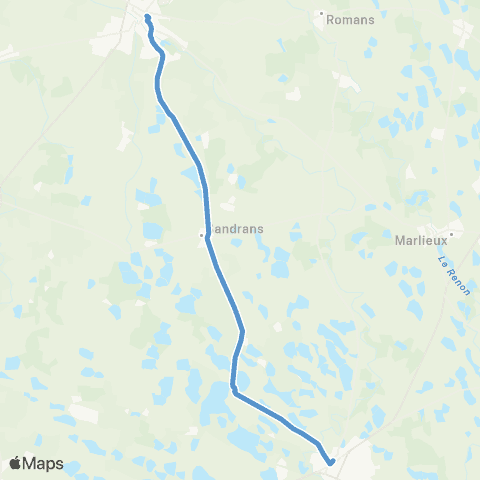 ARA Cars Région Ain Châtillon / Chalaronne-Villars les Dombes map