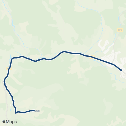 ARA Cars Région Drôme - Scolaire Sco Barsac - Vercheny - Pontaix map