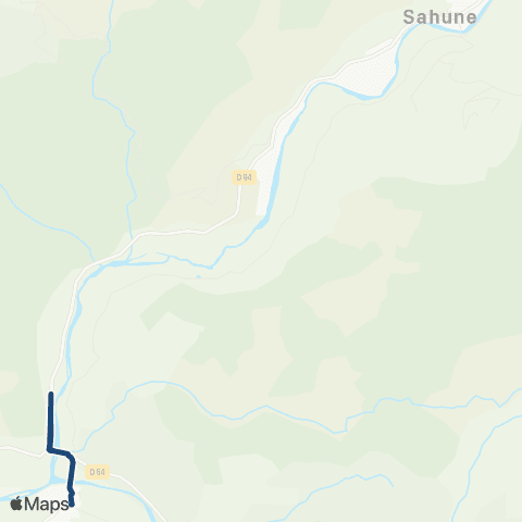 ARA Cars Région Drôme - Scolaire Sco Curnier - Sahune map