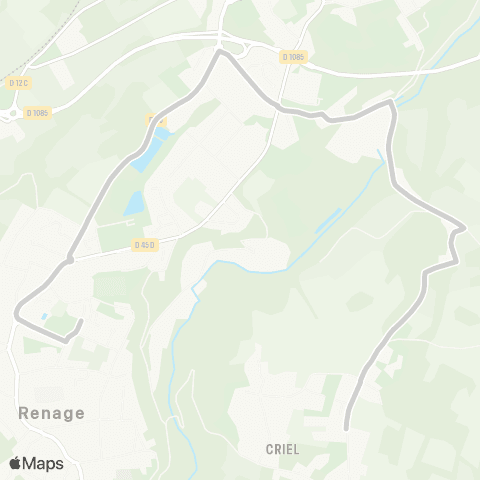 ARA Cars Région Isère - Scolaire Primaire Criel de Renage-Renage map