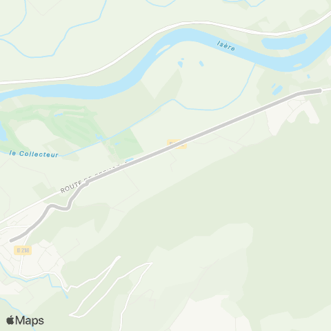 ARA Cars Région Isère - Scolaire Primaire St Quentin sur Isere map