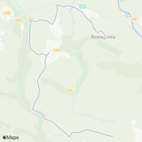 ARA Cars Région Isère - Scolaire Primaire le Clermont-Romagnieu map