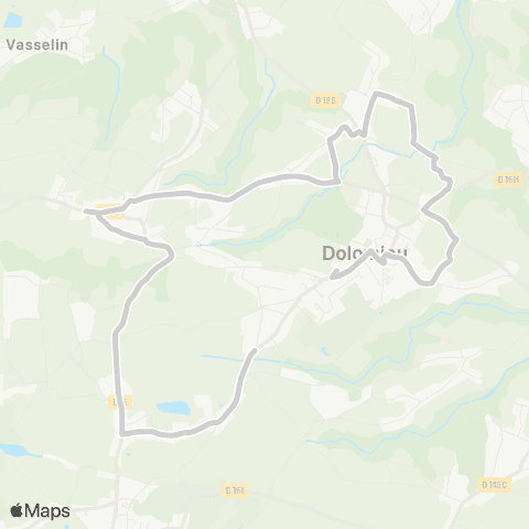 ARA Cars Région Isère - Scolaire Primaire Dolomieu map