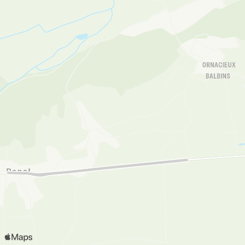 ARA Cars Région Isère - Scolaire Penol-Ornacieux map