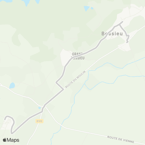 ARA Cars Région Isère - Scolaire Porte des Bon.-Pommier de Beaur. map