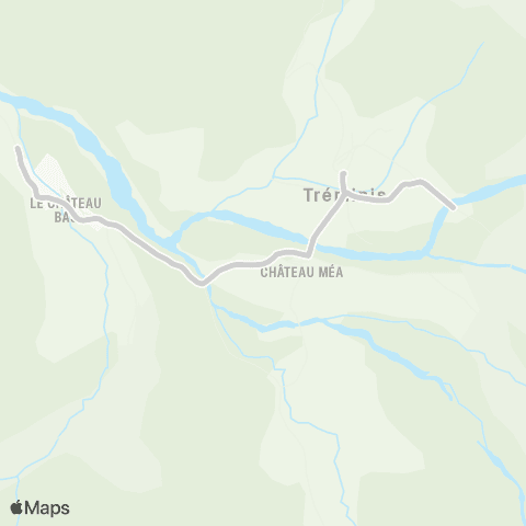 ARA Cars Région Isère - Scolaire Primaire Château Bas-Treminis map