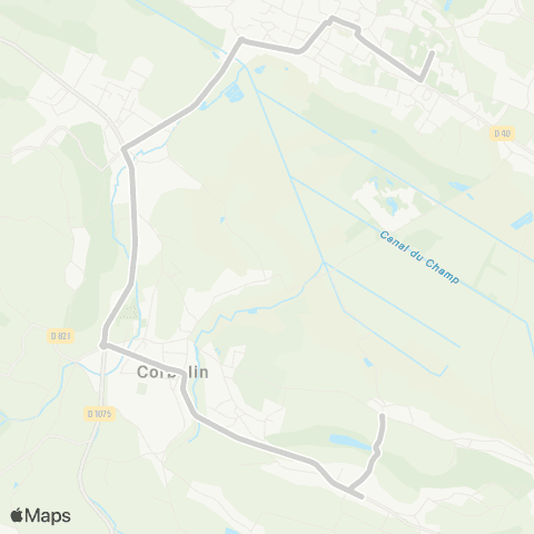 ARA Cars Région Isère - Scolaire Corbelin-les Avenières Veyrins Thuellin map