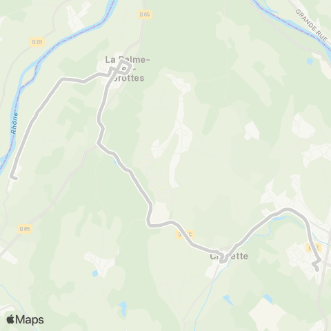 ARA Cars Région Isère - Scolaire La Balme-Charette-Montalieu map
