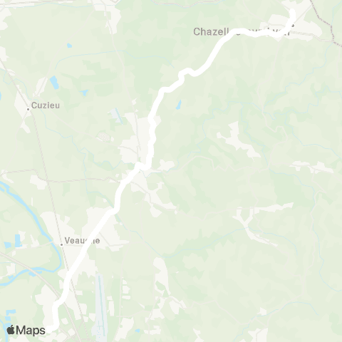 ARA Cars Région Loire Maringes - Andrézieux-Bouthéon map