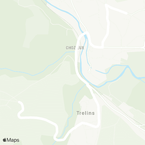 ARA Cars Région Loire Leigneux-Trelins-Boën map