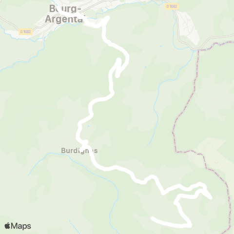 ARA Cars Région Loire Burdignes - Bourg-Argental map