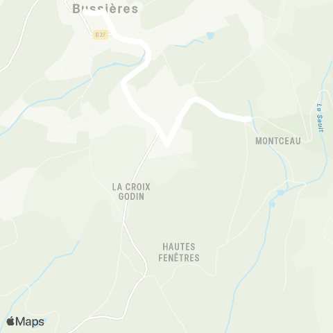 ARA Cars Région Loire Bussières-Bussières map