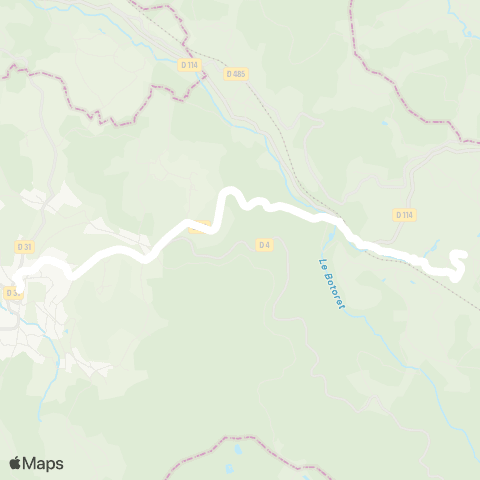 ARA Cars Région Loire Belleroche - Belmont de la Loire map