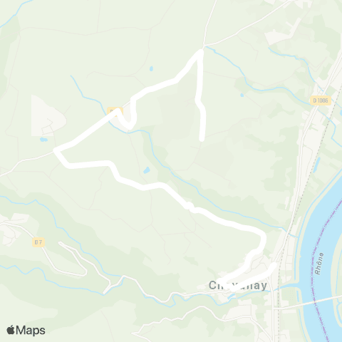 ARA Cars Région Loire Chavanay - Chavanay map