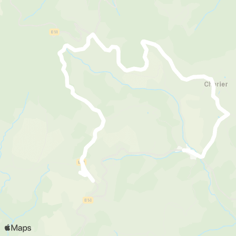 ARA Cars Région Loire Chérier - Chérier (App+École) map