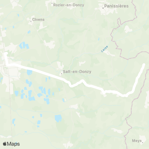 ARA Cars Région Loire St-Martin-Lestra - Feurs map