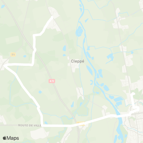 ARA Cars Région Loire Mizérieux - Feurs map