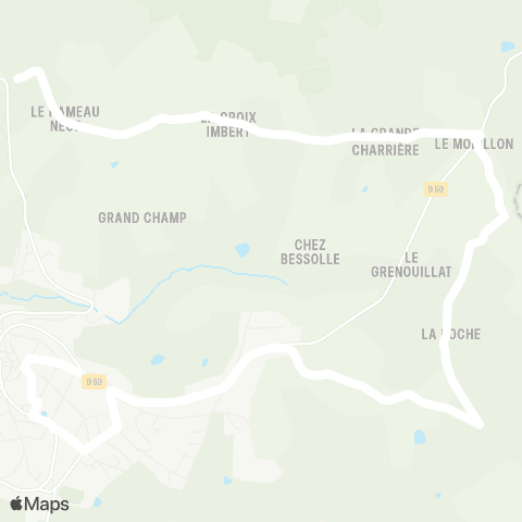 ARA Cars Région Loire Panissières - Panissières map