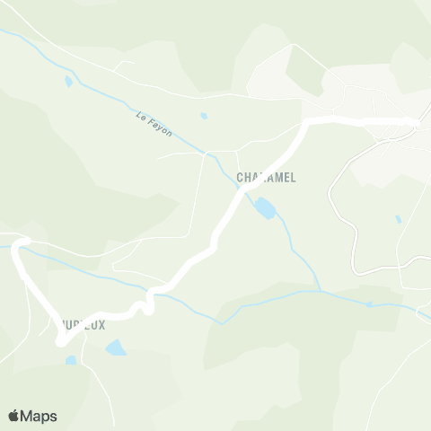 ARA Cars Région Loire Véranne - Pélussin map