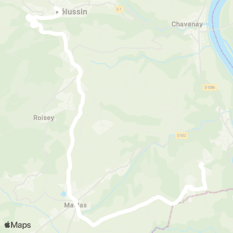 ARA Cars Région Loire St-Pierre-de-Boeuf - Pélussin map