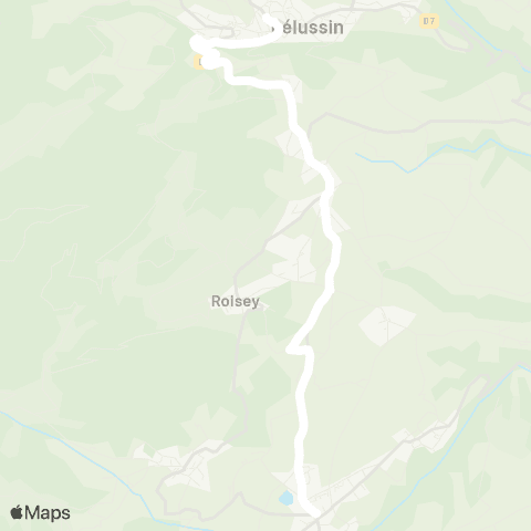 ARA Cars Région Loire Maclas - Pélussin map