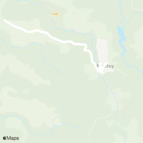 ARA Cars Région Loire Planfoy - Planfoy map