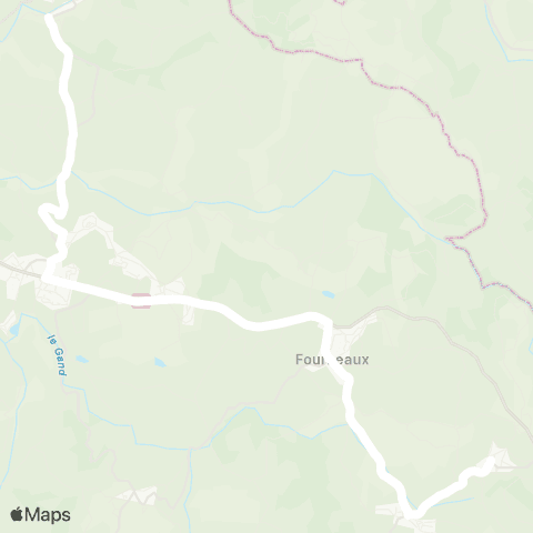 ARA Cars Région Loire Machézal - Régny map