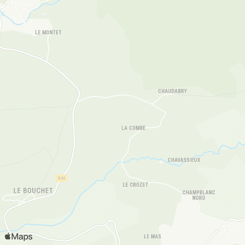ARA Cars Région Loire Roche - Lérigneux map