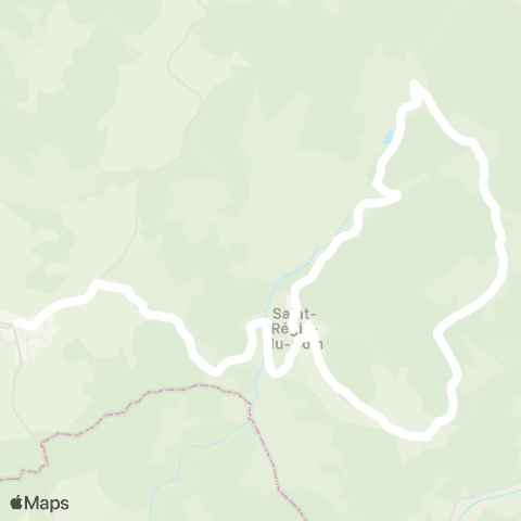 ARA Cars Région Loire St-Régis-du-C. - St-Genest-M. map