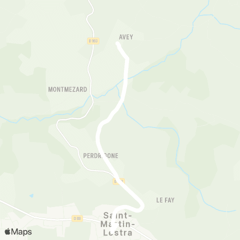 ARA Cars Région Loire St-Martin-Lestra - St-Martin-l. map