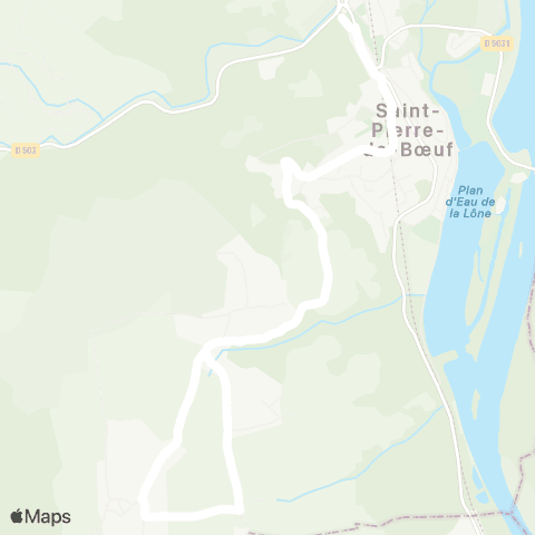 ARA Cars Région Loire St-Pierre-de-B. - St-Pierre-de-B. map