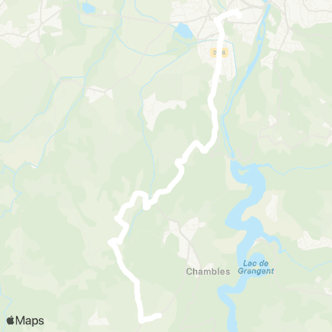 ARA Cars Région Loire Chambles-St-Just-St-Rambert map