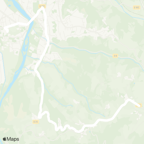 ARA Cars Région Loire St Just St Rambert - St Just St Rambert map