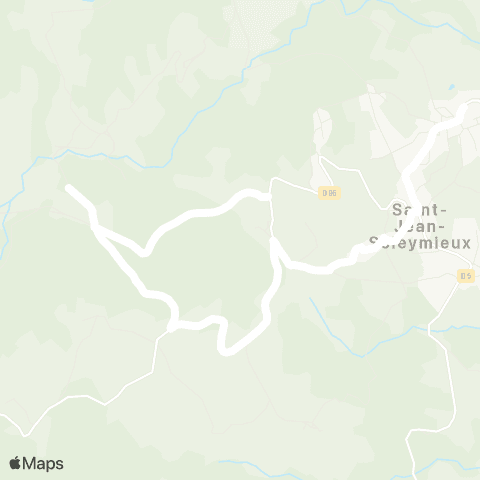 ARA Cars Région Loire St-Jean-Soley - Soleymieux map