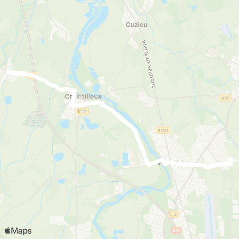 ARA Cars Région Loire L'Hôpital-le-Grand-Veauche map