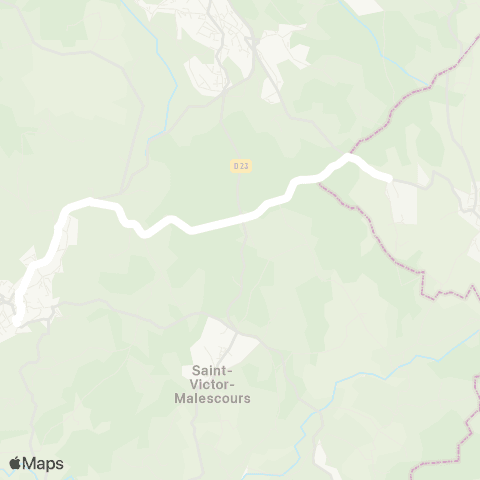 ARA Cars Région Loire Jonzieux - St Didier-Velay map