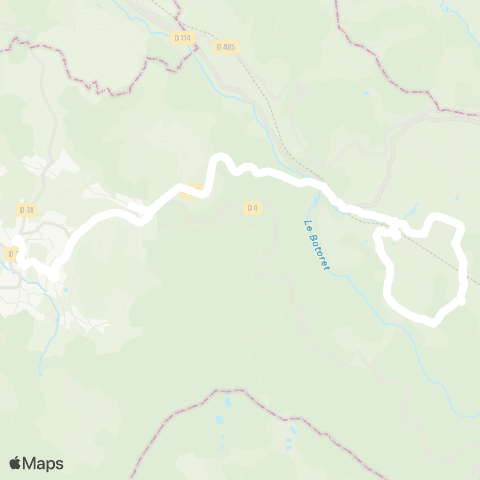 ARA Cars Région Loire Belmont-de-la-Loire - Belmont-de-la-Loire map