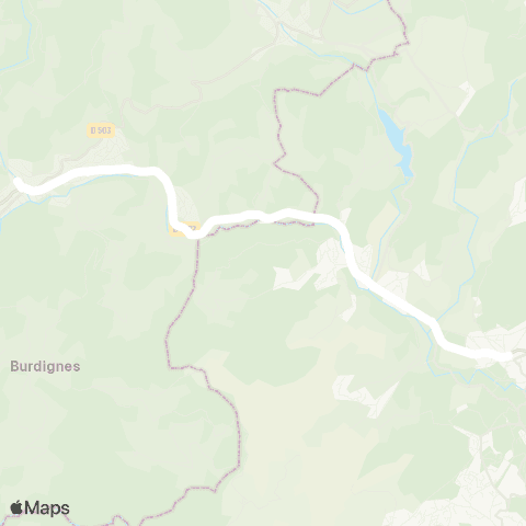 ARA Cars Région Loire Boulieu-les-Annonay - Bourg-Argental map