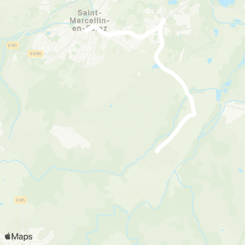ARA Cars Région Loire St-Marcellin-en-Forez - St-Marcellin-en-Forez map