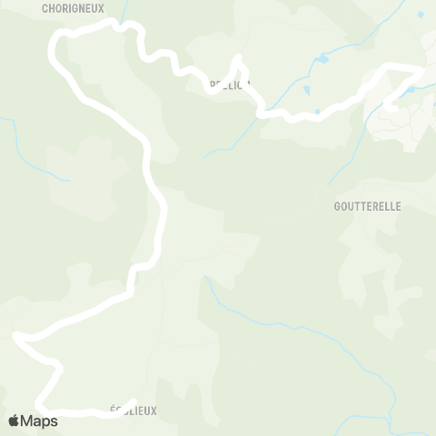 ARA Cars Région Loire Marcoux - Marcoux map