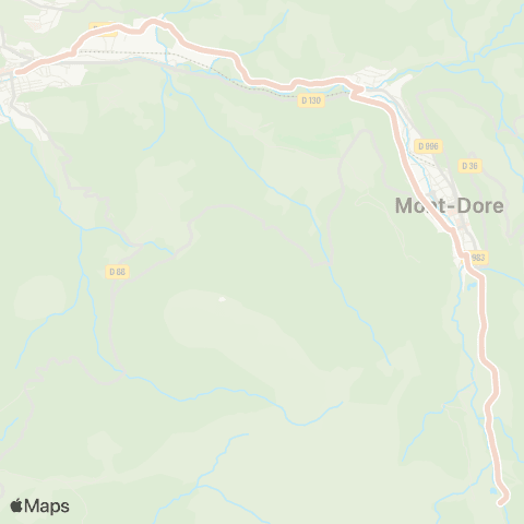 ARA Cars Région Puy-de-Dôme La Bourboule - le Mont-Dore - le Sancy map