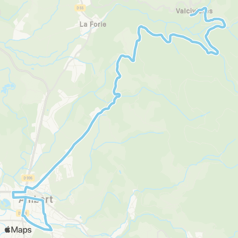 ARA Cars Région Puy-de-Dôme Valcivières - Ambert map