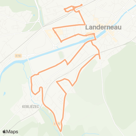 Ar Bus Kerabec - Gare routière map