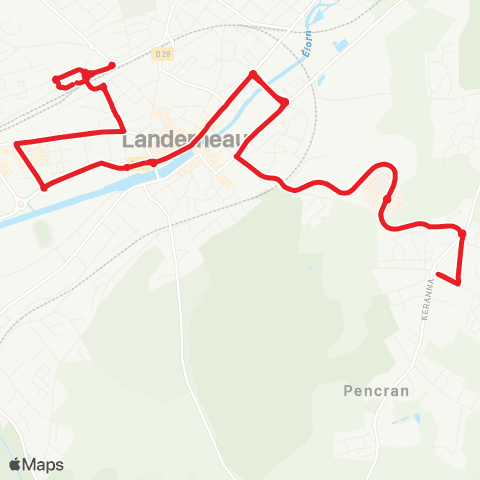 Ar Bus Hôpital - Gare routière map