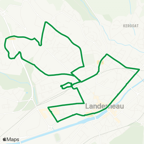 Ar Bus Tromeur - Gare routière map