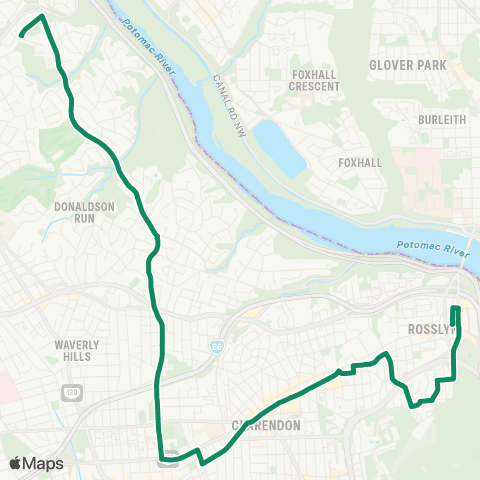 ART Ross to Mace map